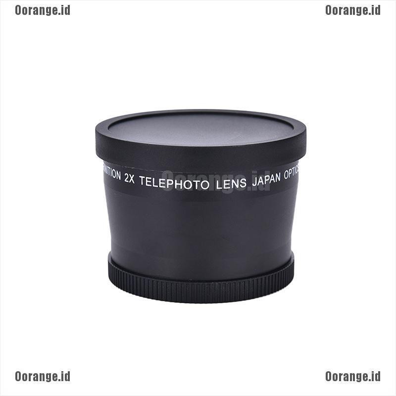Ống Kính Tele 58mm 2.0X Cho Máy Ảnh Canon Nikon Sony Pentax ML