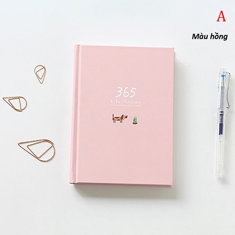 Sổ tay Planner kế hoạch ghi chép  365 Ngày nhật ký cao cấp