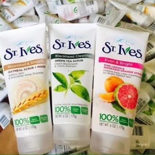 Sữa rửa mặt chanh đào St ives (mẫu mới)