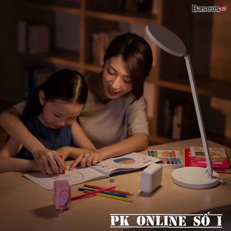 Đèn bàn bảo vệ mắt Baseus Smart Eye Series Full Spectrum Eye-protective Desk Lamp (điều chỉnh tông màu ánh sáng...)