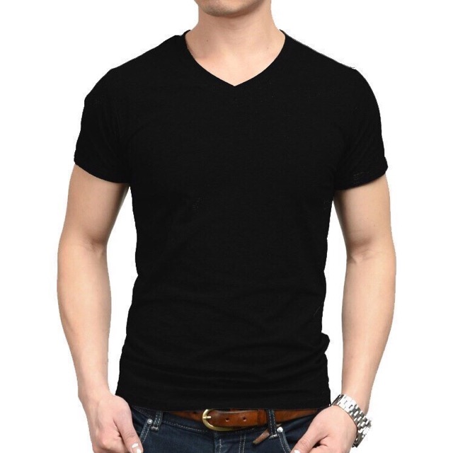 Áo thun nam cổ tim vải đẹp mịn body tigershop Tgs001 | BigBuy360 - bigbuy360.vn