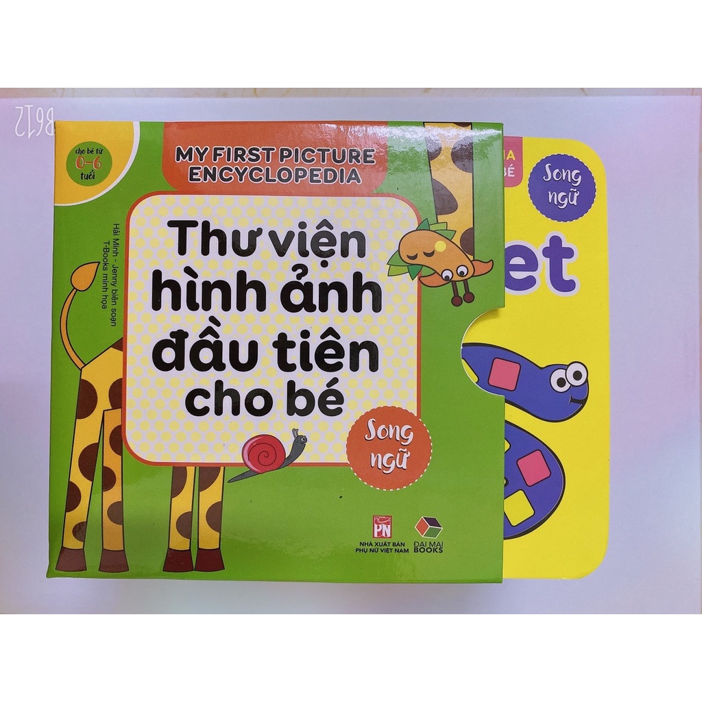 Set 8 hình ảnh thư viện Anh - Việt cho các bạn nhỏ tập nhận thứclàm quen thế giới xung quanh