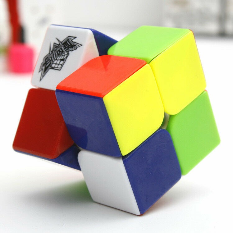 Đồ Chơi Rubik 2x2 Cyclone boys stickerless - Rubik phát triển giao dục trí tuệ IQ