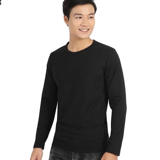HÌNH ẢNH THẬT Áo thun nam body tay dài năng động | BigBuy360 - bigbuy360.vn