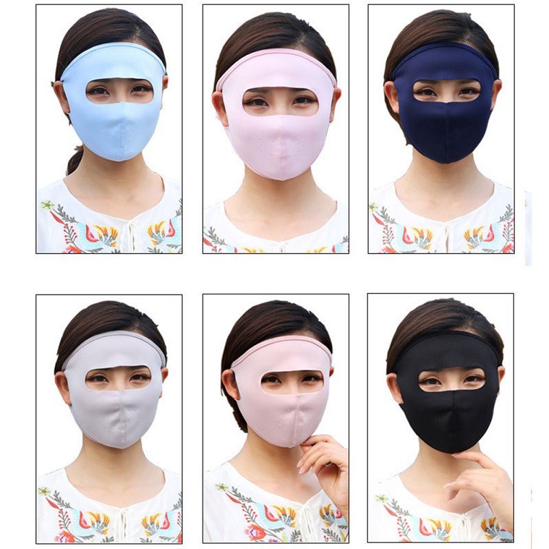 【Giao Hàng Nhanh】Khẩu trang trùm mặt vải Ninja Mask trùm kín mặt