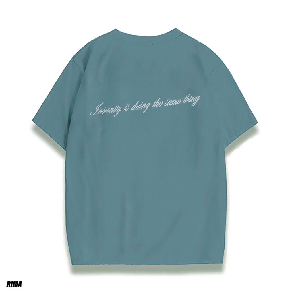 Áo Thun Tay Lở INSANITY Phông Rộng Nam Nữ Unisex Cotton Cao Cấp Đẹp Ngắn Freesize Hình Trắng Đen Xanh Navy Họa Tiết RIMA