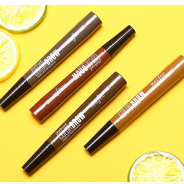 Bút Kẻ Mày Phẩy Sợi 4D Macfee Color Brow