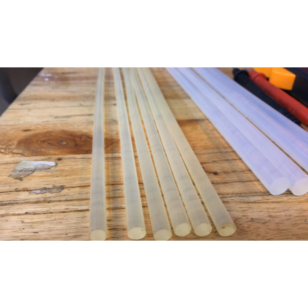 Combo 10 keo nến nhỏ 7mm , lớn 10mm dài 25cm