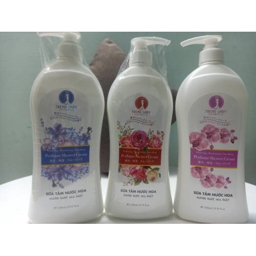 Sữa Tắm TREND LADY cosmetic Hương Nước Hoa Nhật 1100ml Mikem Shop