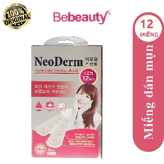 Miếng dán mụn NeoDerm Hàn Quốc (12 miếng/hộp) - 0403429