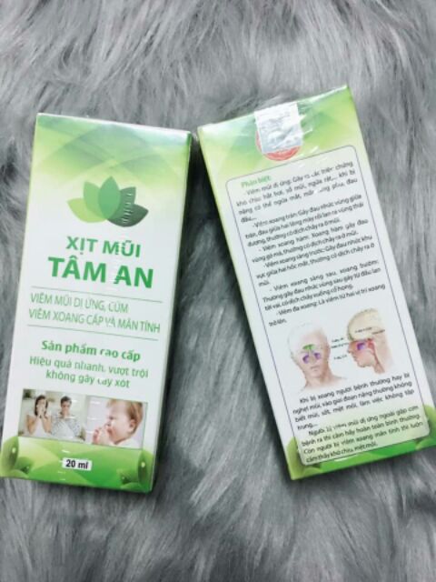 Xịt mũi Tâm An