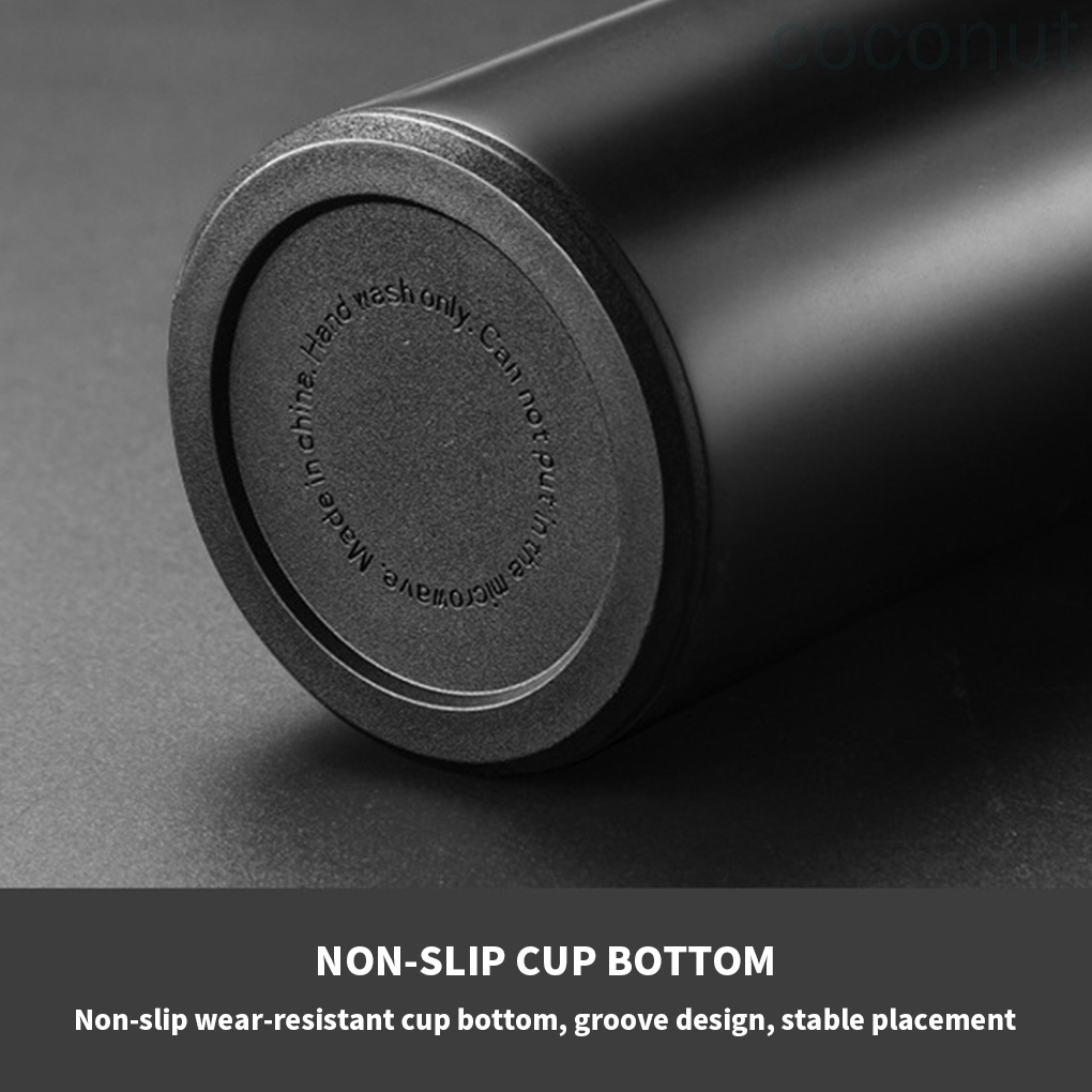 Bình Nước Inox 304 500ml Màn Hình Lcd Kỹ Thuật Số Tiện Dụng