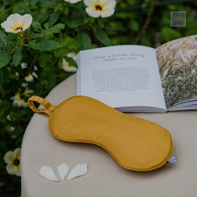 Bịt Mắt Ngủ Lụa 100%, Eye mask, Che Mắt Thoải Mái Mềm Nhẹ Chất Lượng Cao
