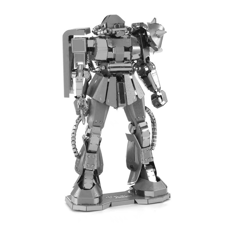 Mô Hình 3D Kim Loại Lắp Ráp 3D ZAKUII, Mô Hình Thép 3D Robot [Chưa Ráp]