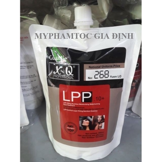 Hấp phục hồi tóc nát hư tổn nặng lpp keratin & collagen 900ml