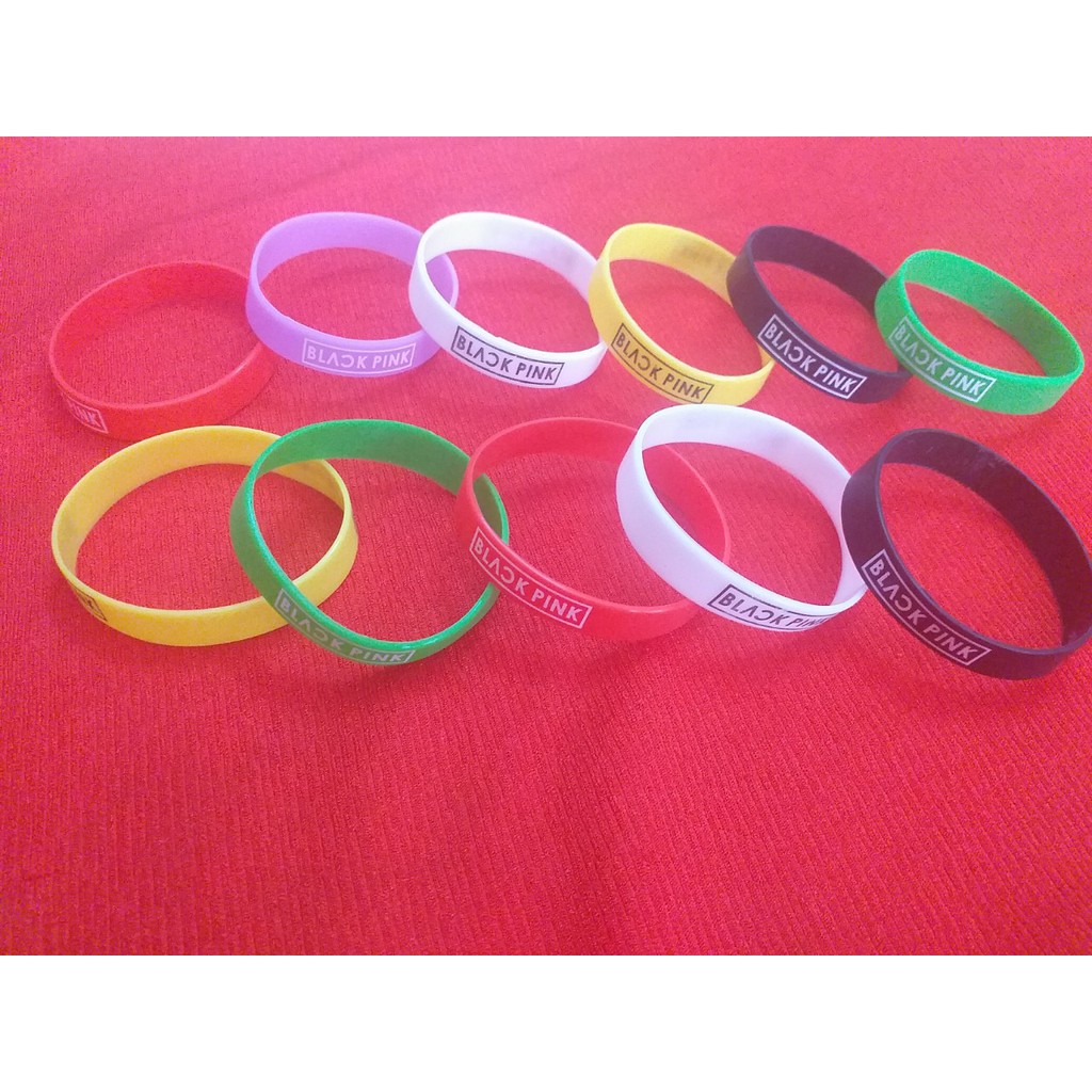 vòng tay cao su BLACKPINK