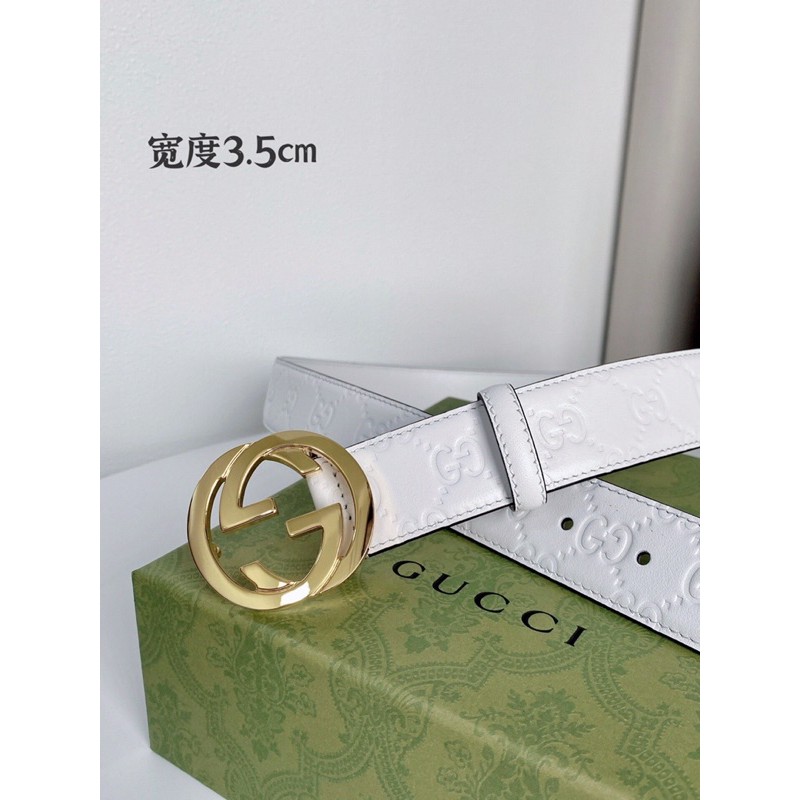 Dây lưng, belt thời trang mặt logo GG cùa Gucci da thật cao cấp