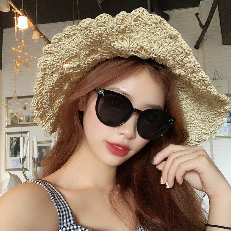 Kính râm gọng tròn chống tia UV400 thời trang Hàn Quốc mã KS22