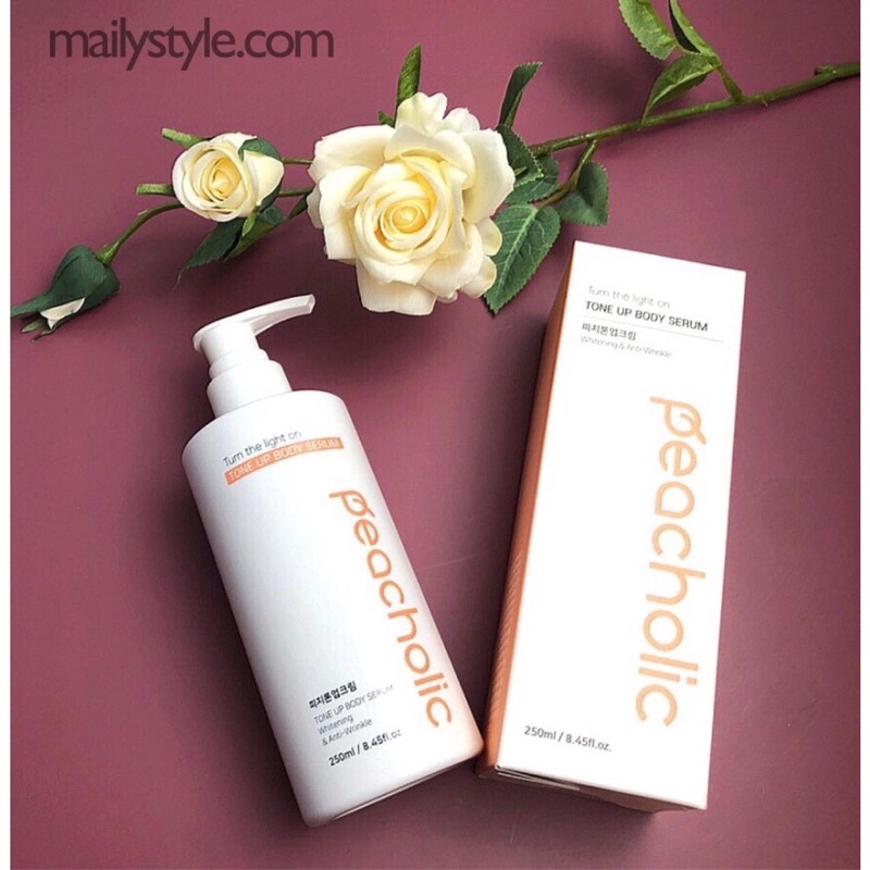 Kem nâng tone dưỡng trắg body peacholic - Hàng chính hãng
