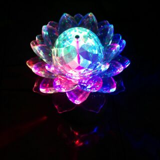 Đèn led xoay nhiều màu