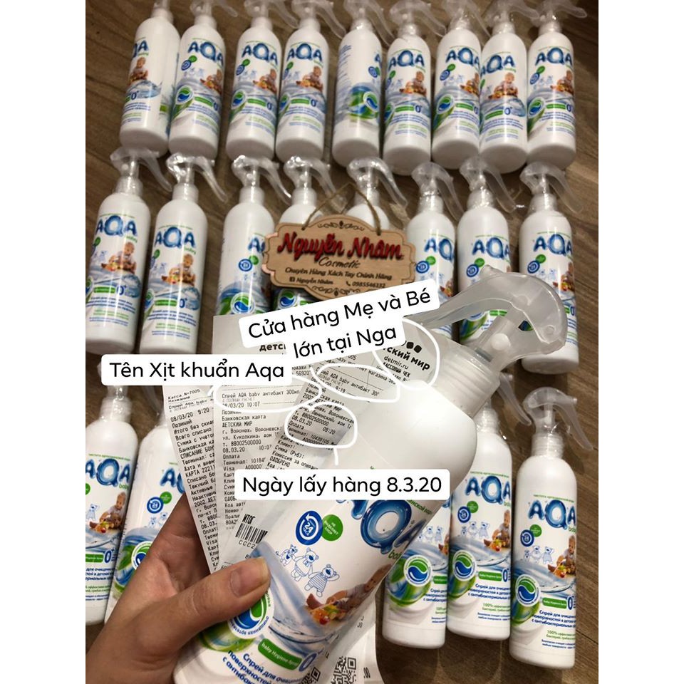 Xịt AQA 💖FREESHIP💖 Xịt Khuẩn AQA 300ml Nga | BigBuy360 - bigbuy360.vn