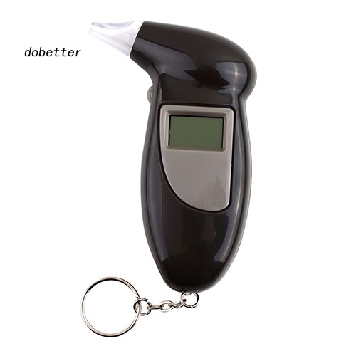 【Máy đo nồng độ cồn trong hơi thở
】Portable Digital LCD Breath Alcohol Breathalyzer Analyser Tester Test Detector