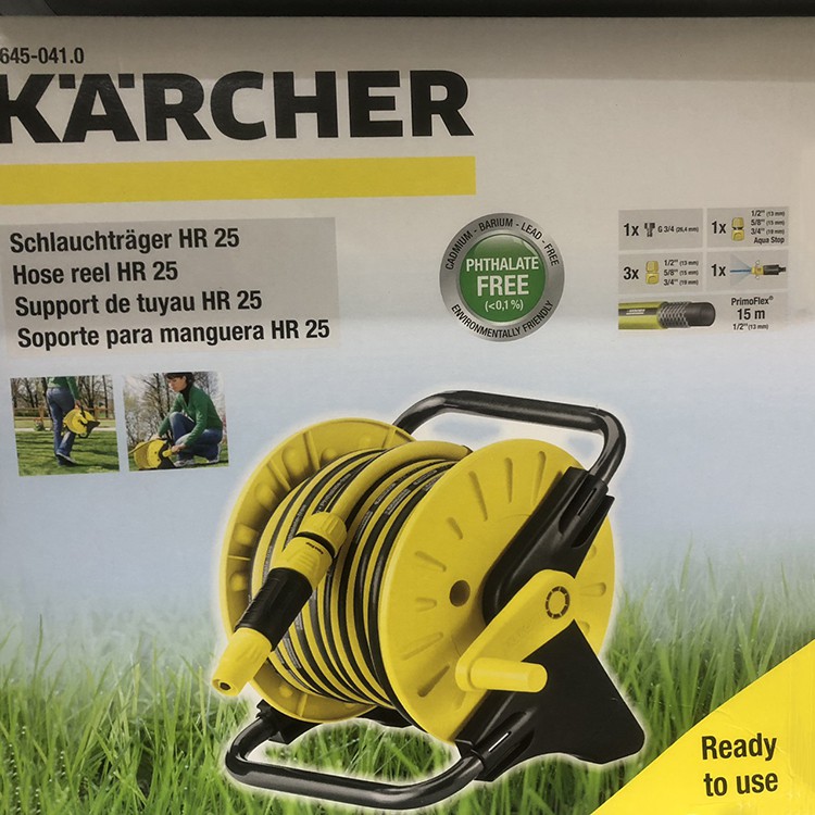 Bộ rulo vòi tưới 15m Karcher HR25 mã 2.645-041.0