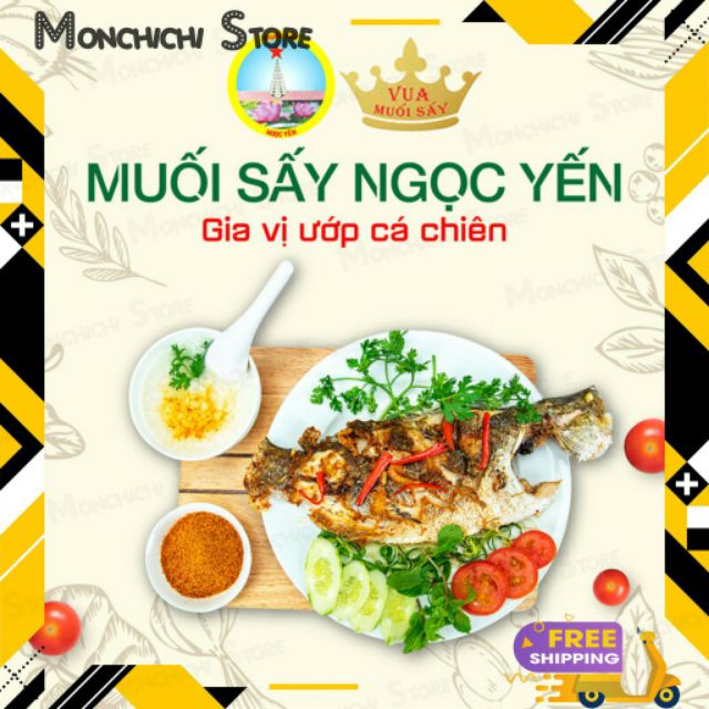 Muối sấy ngọc yến 100g ăn trái cây cực ngon