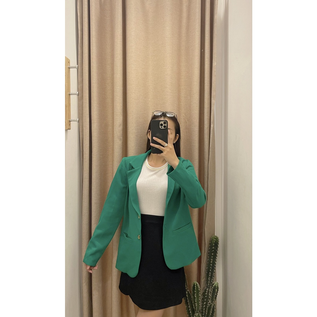 Blazer Mixxo Xanh Lá