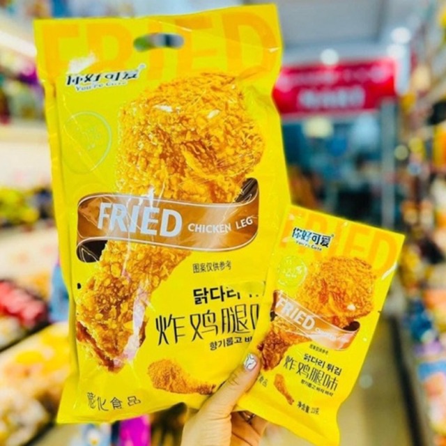 Snack đùi gà khổng lồ gói 500g(20 gói nhỏ)