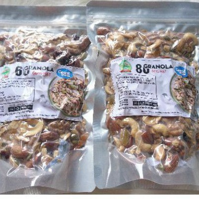 500gram Granola đặc biệt nướng mật ong (NGŨ CỐC ĂN KIÊNG, NGŨ CỐC ĂN LIỀN, HẠNH NHÂN, ÓC CHÓ,HẠT ĐIỀU, YẾN MẠCH,K MACCA)