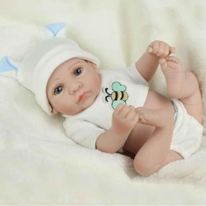 Búp Bê Sơ Sinh Silicone Handmade Giống Thật Dành Cho Trẻ Sơ Sinh
