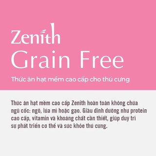 [1.2kg] Zenith thức ăn hạt mềm cho chó con