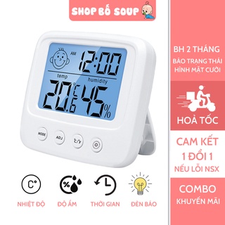Ảnh chụp Nhiệt kế đo độ ẩm, máy đo nhiệt độ phòng cho bé Shop Bố Soup tại Hà Nội