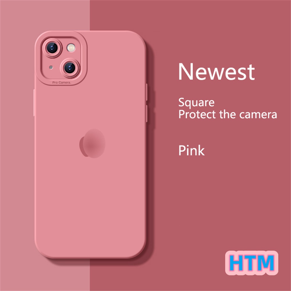 Ốp Điện Thoại TPU Dẻo In Logo Đơn Giản Linh Hoạt Cho iPhone 13 12 11 Pro Max Promax XS Max XR X