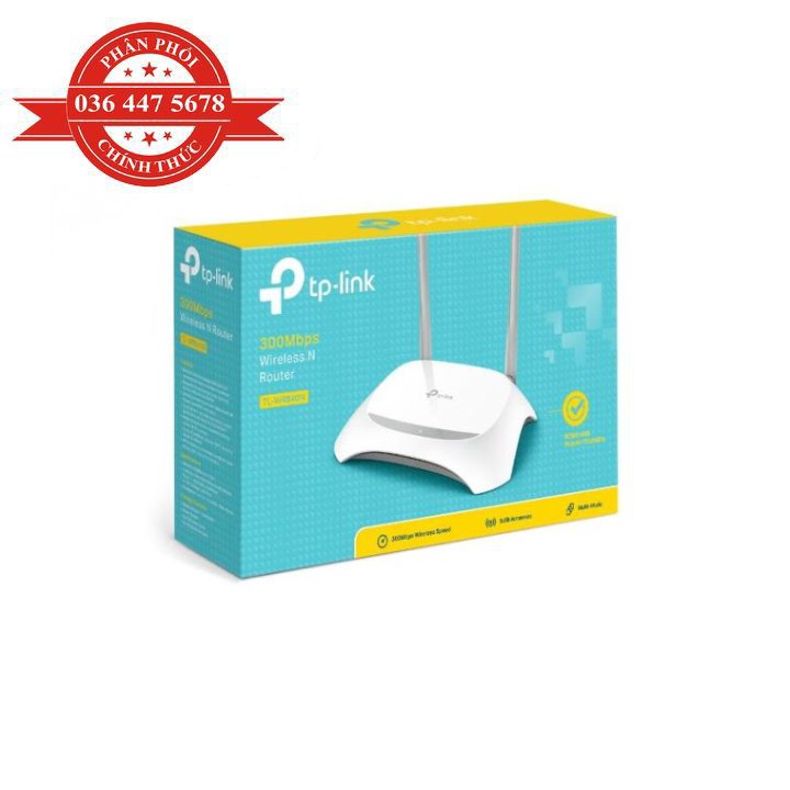 không dây TP-Link TL-WR840N Chuẩn N 300Mbps,