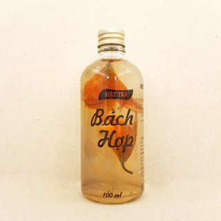 Mật Trà Hoa Bách Hợp Handmade [MUỖNG GỖ]