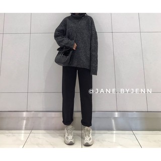 quần jean bagyy basic màu đen