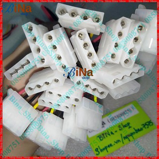 Cáp chia nguồn Molex 4pin từ 1 ra 2