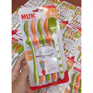 BỘ 5 THÌA MỀM DÀNH CHO BÉ NUK - NU78812