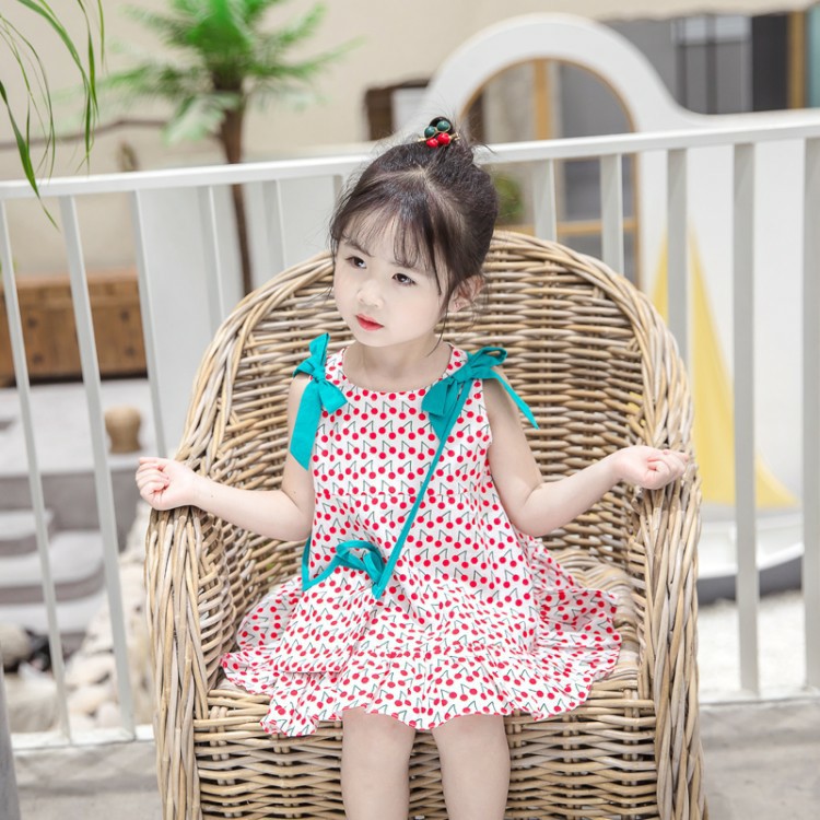 Váy đầm sát nách công chúa cho bé gái từ 8-20kg