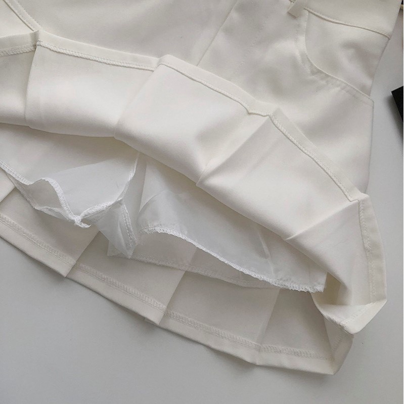 Chân váy chữ A cạp cao dáng xòe kiểu Hàn Quốc Bigsize CVBS007 Dành cho các nàng từ 55-95kg