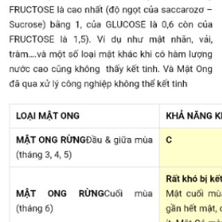 1 lít mật ong hoa Vải