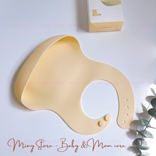 Yếm Máng Ăn Dặm Silicone BLUEMAMA Hàn Quốc