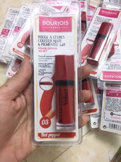 Combo 10 thỏi son Bourjois Rouge Edition Velvet