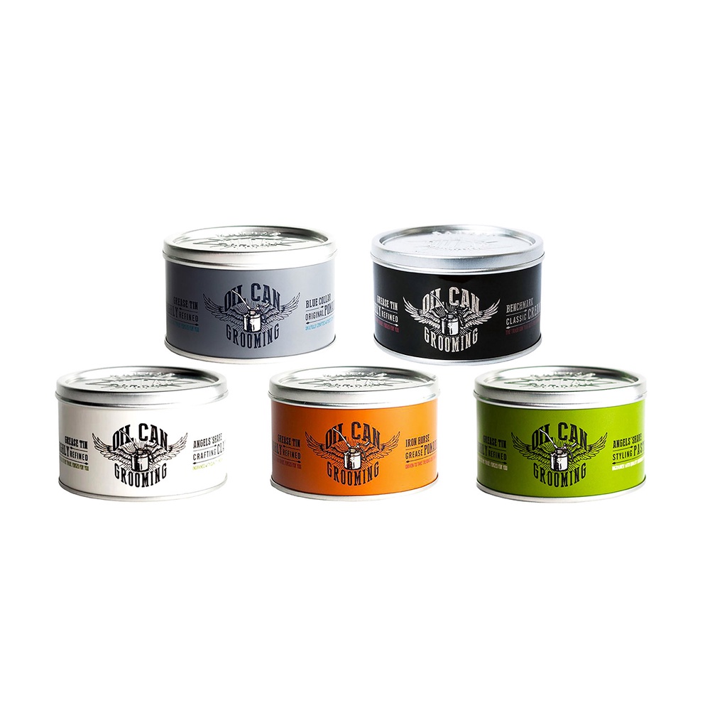 Sáp vuốt tóc Oil Can Grooming Chính Hãng 100ml