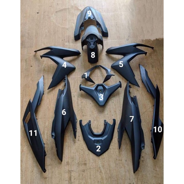 DÀN ÁO VARIO & CLICK  MÀU XANH NHÁM CHÍNH HÃNG HONDA