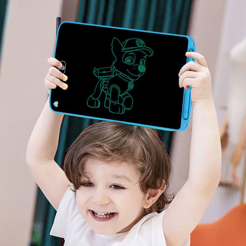Bảng đen điện tử LCD JIASHI linh động có thể xóa được không bụi có viết/ vẽ graffiti cho bé