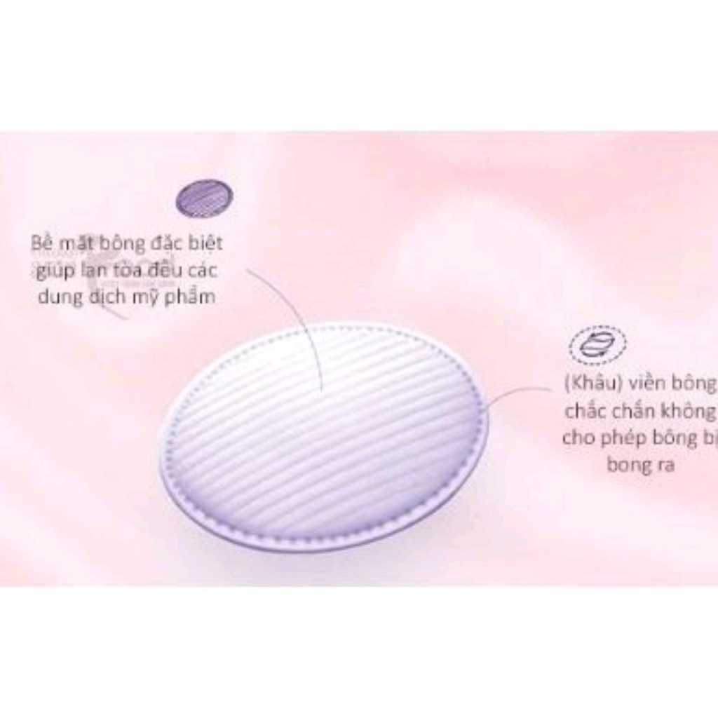 Bông Tẩy Trang Ola 100% Cotton 80 Miếng