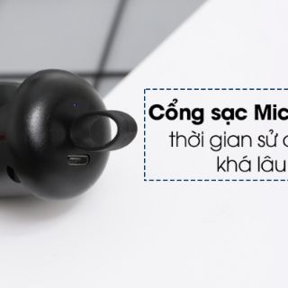 Tai nghe Bluetooth TWS Mozard AT5 Đen